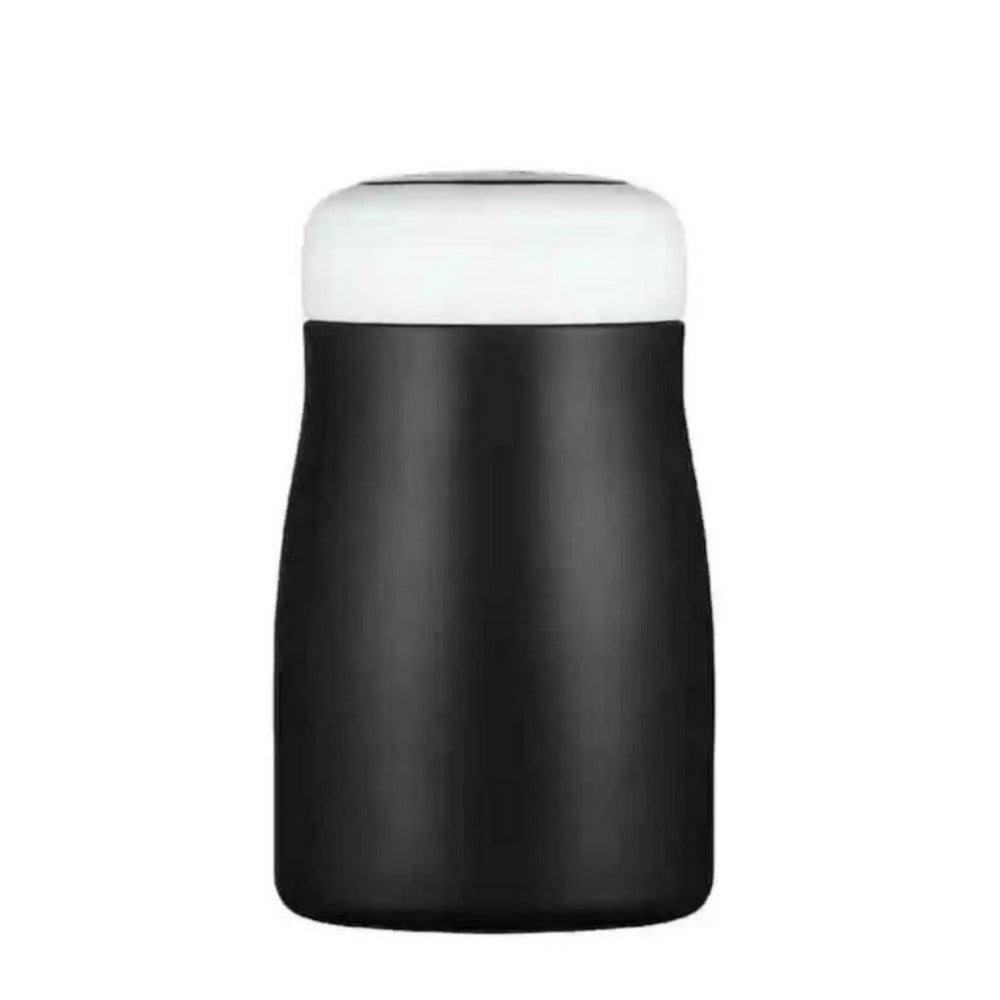Ecoffee Cups - Short Hot Cold Vaccum Bottles black kerr & napier