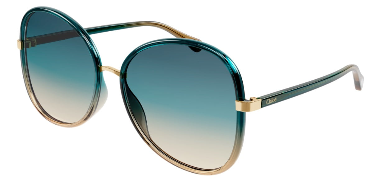chloe ladies sunglasses greeney blue