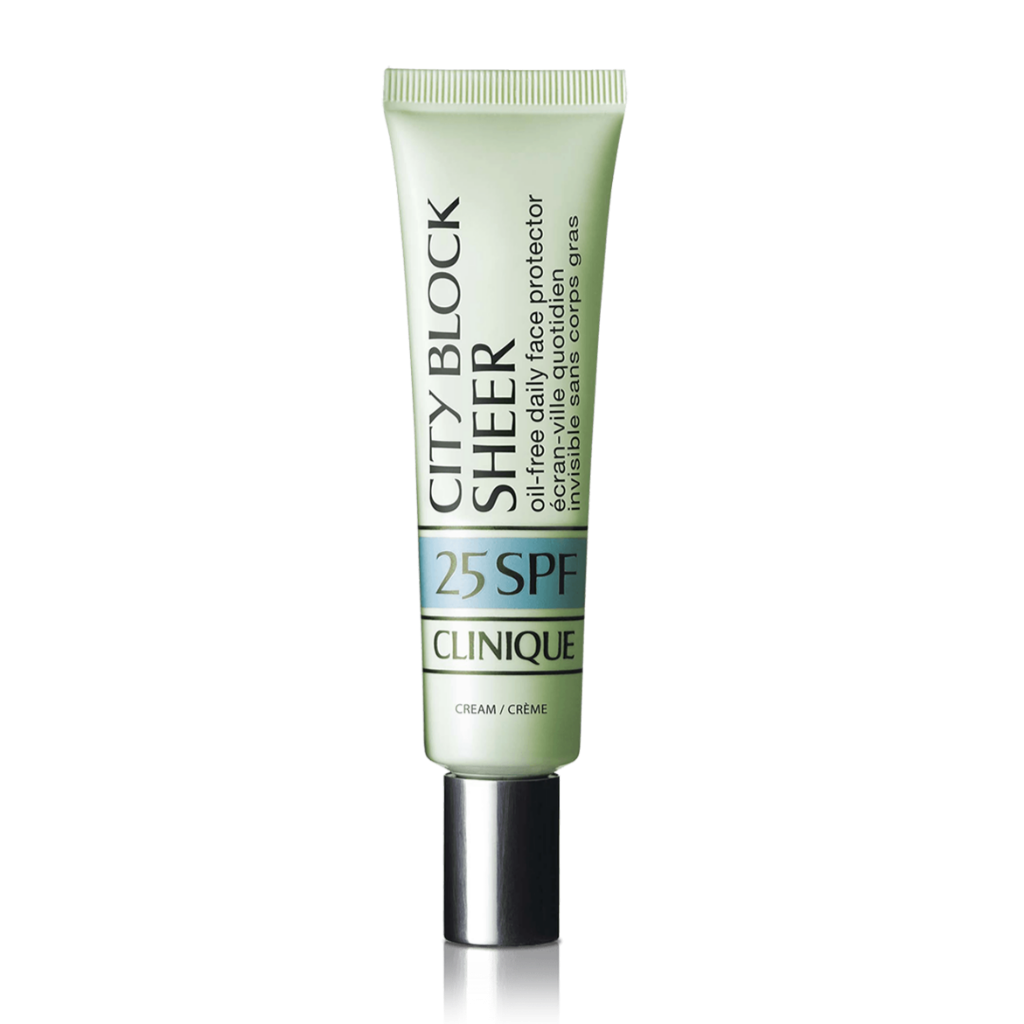 Clinique city block sheer spf25 tube