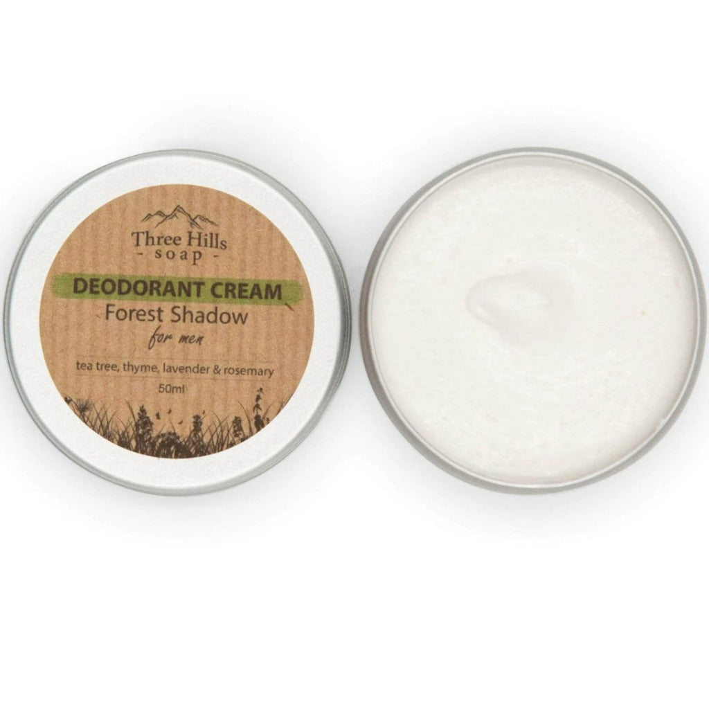 three hills soap deodorant cream go fresh unisex deodorant