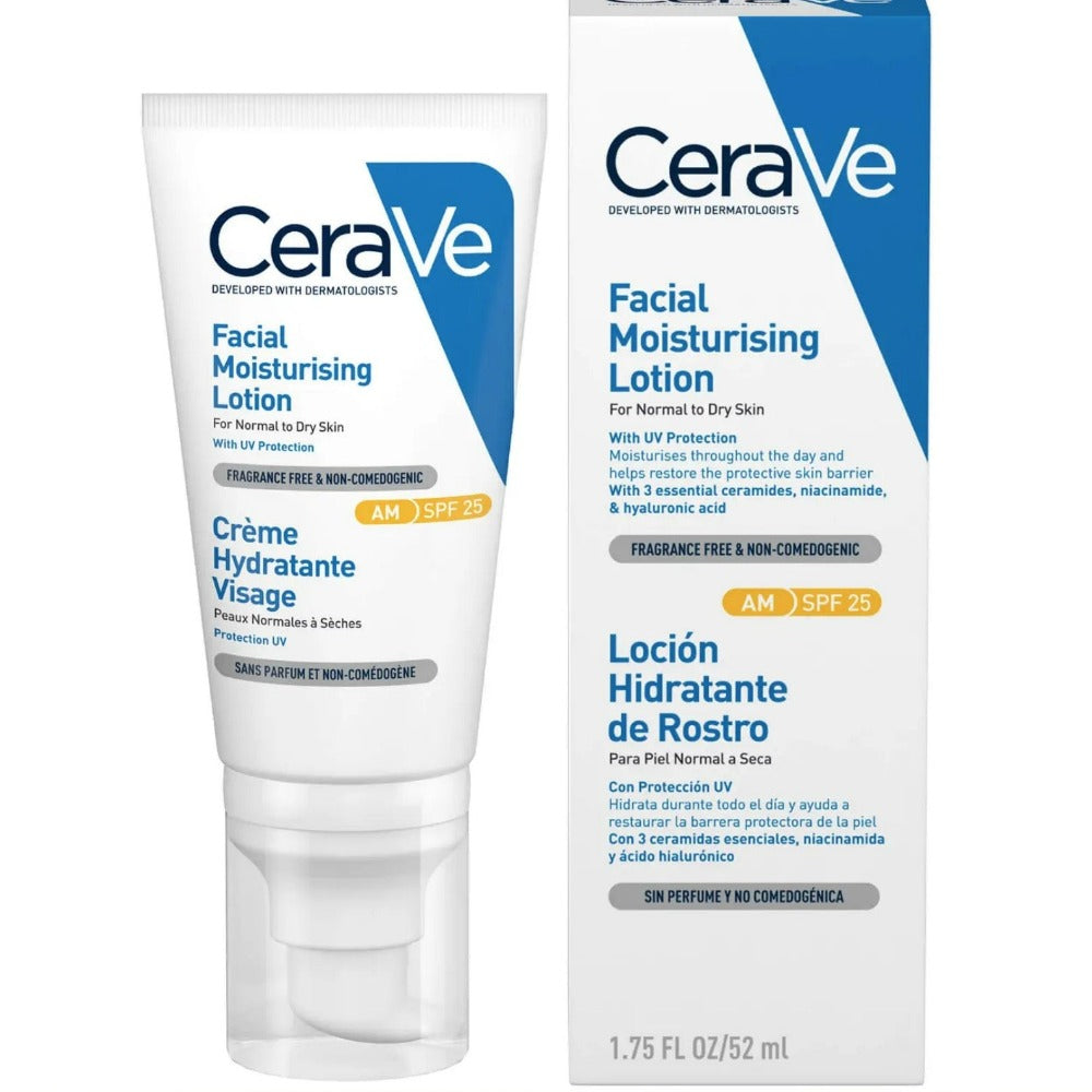 CeraVe Facial Moisturising Lotion 52ml am spf25