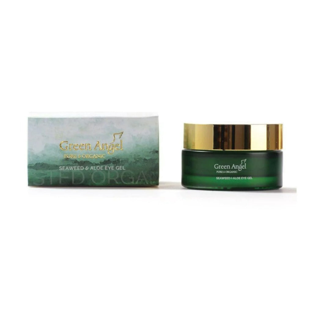 green angel seaweed and aloe eye gel irish product cools and revitalizes