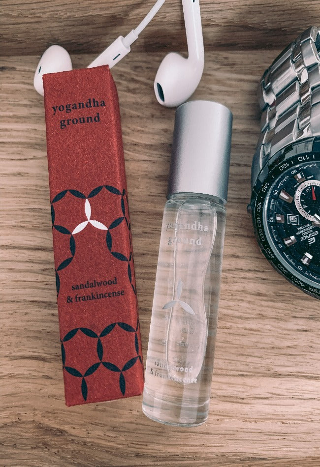 Yogandha Irish Products Ground roller ball -Sandalwood & Frankincense