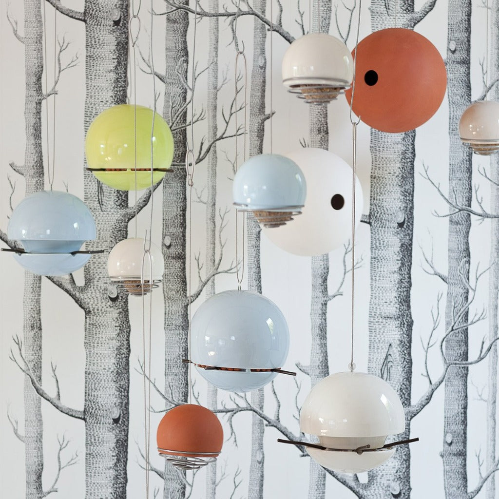 Birdball peanut bird feeder christmas gift idea blue