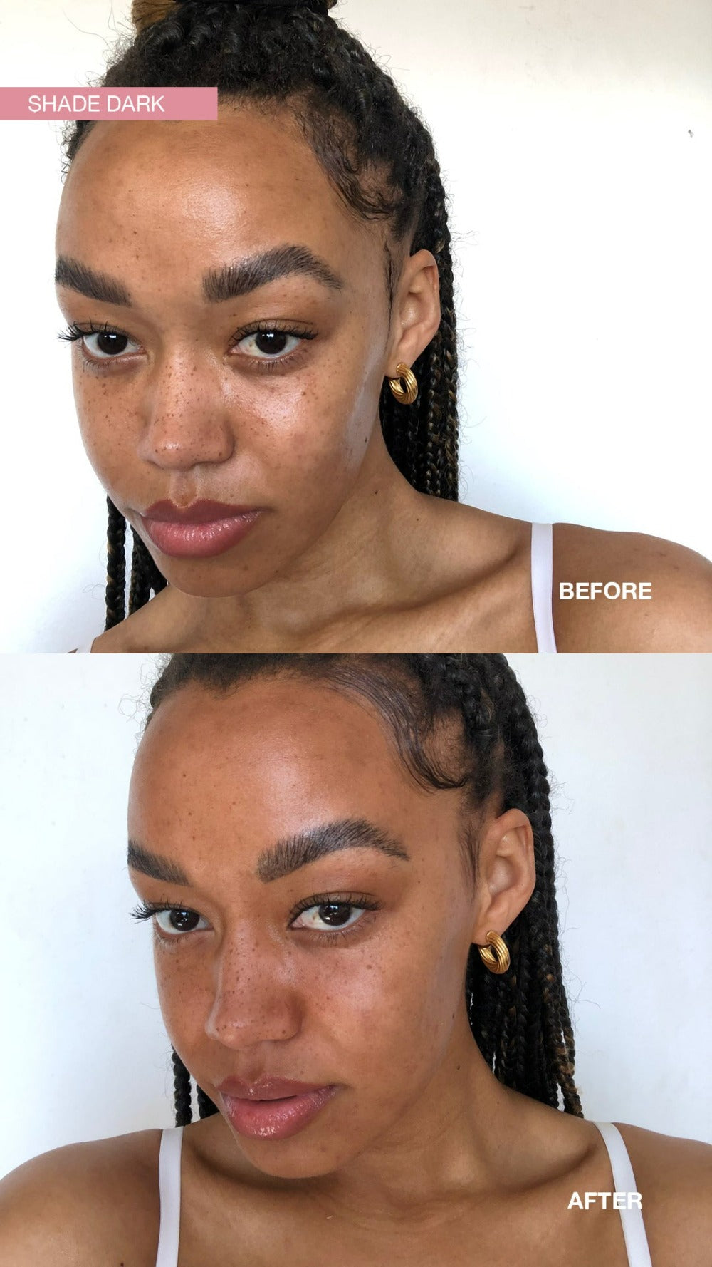 Bare By Vogue Face Tanning Serum Light medium dark 30ml bottle tan