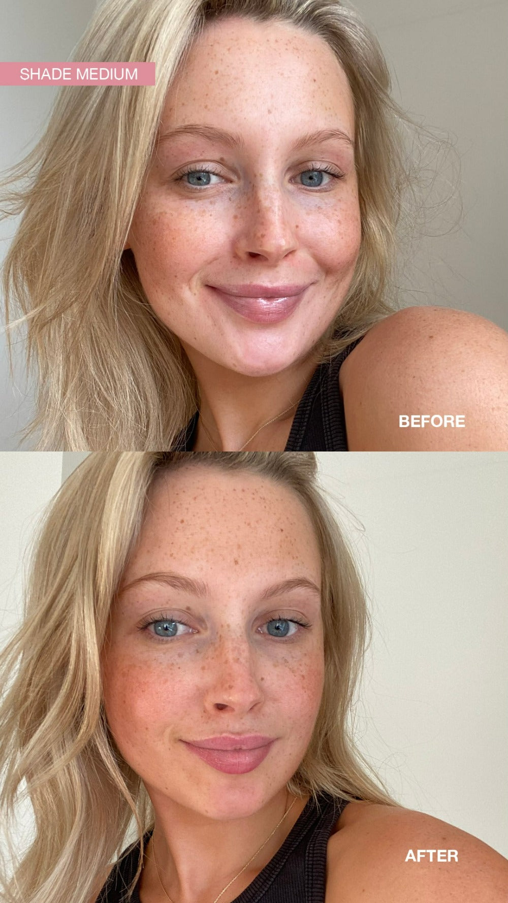 Bare By Vogue Face Tanning Serum Light medium dark 30ml bottle tan