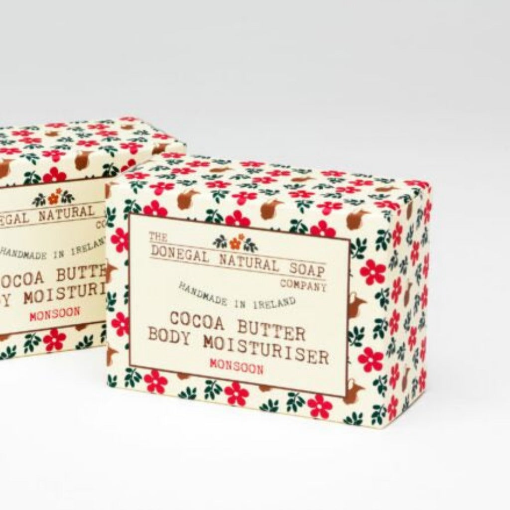 Donegal Soap Cocoa Butter Body Moisturiser Monsoon 75g