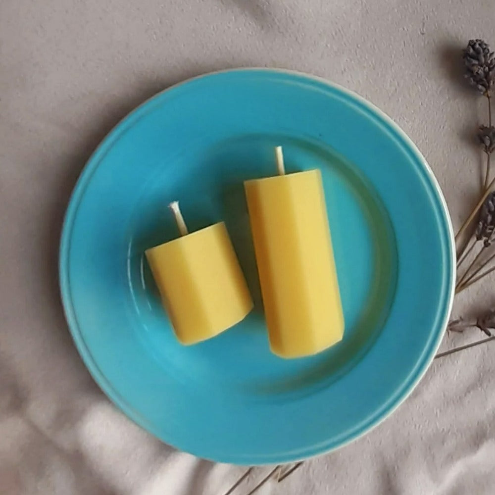 Folklor 100% Beeswax Candles - The Octagon Candles