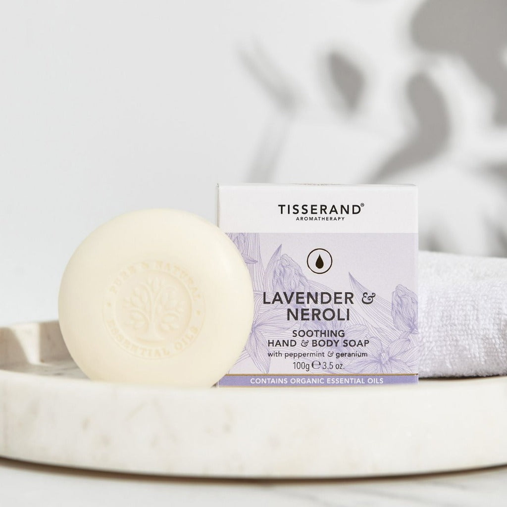Tisserand indulgent and soothing hand and body soaps