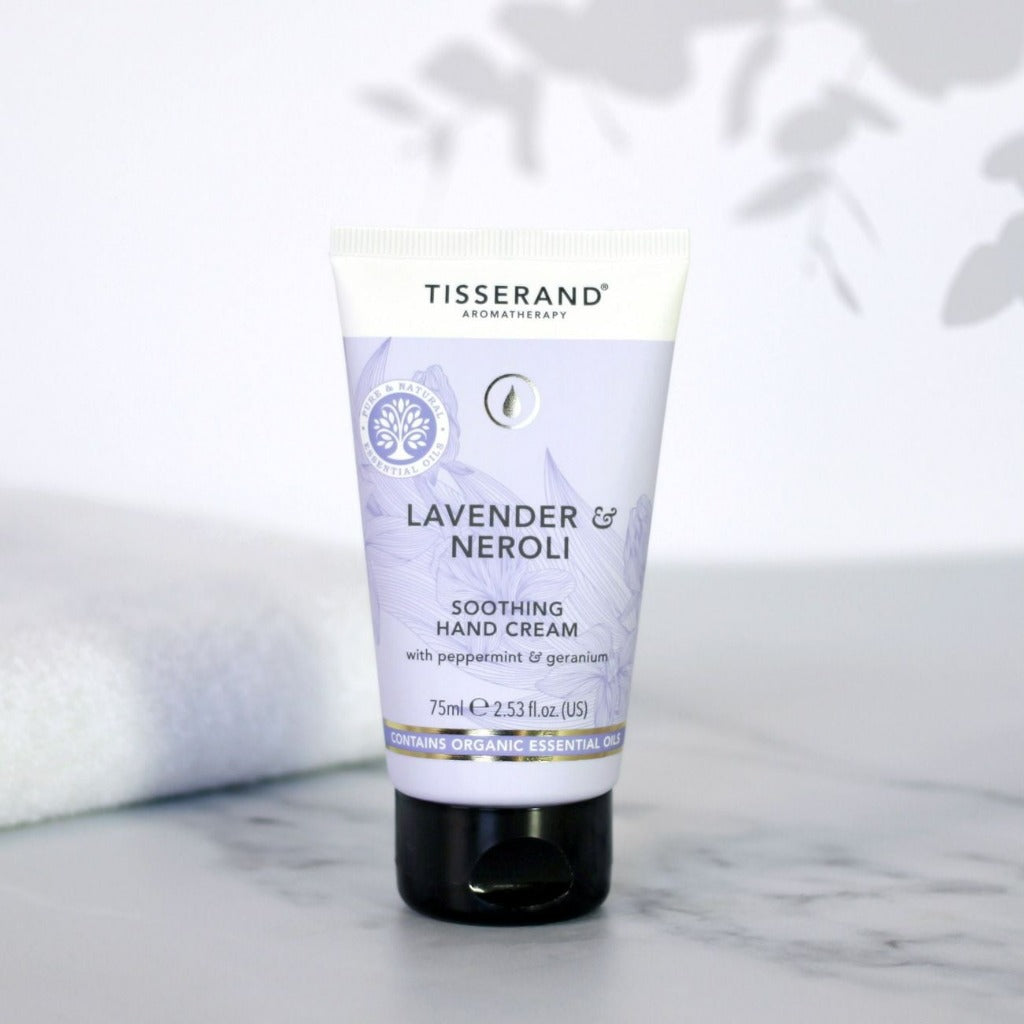 tisserand lavender & neroli soothing hand cream tisserand 75ml