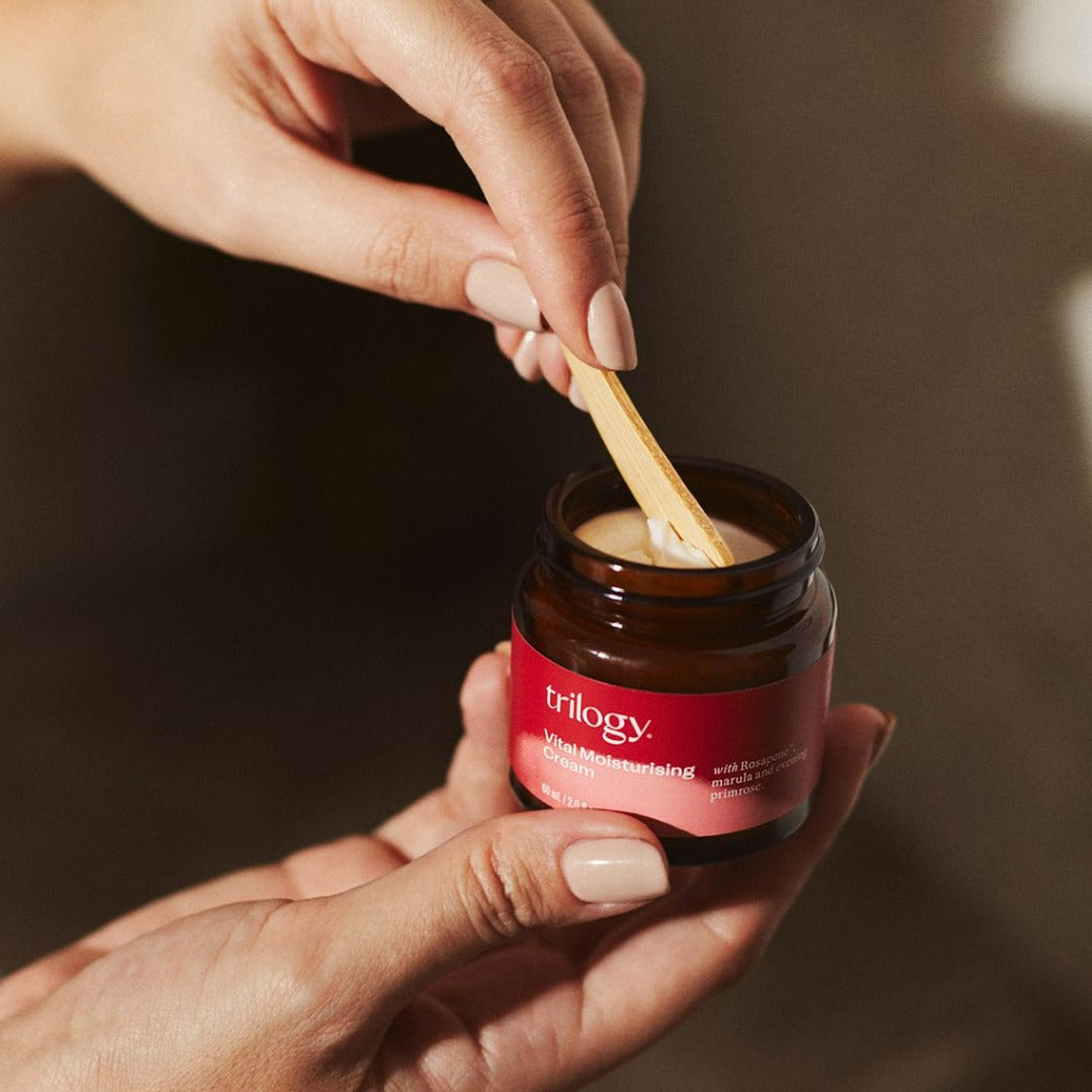 trilogy vital moisturising cream 60ml jar