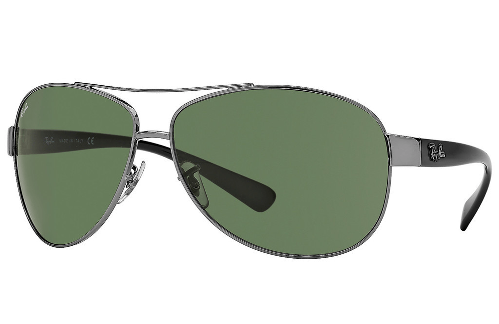 Ray-Ban sunglasses 004/71 67mm  G15 lens/gunmetal Ray-Ban Aviator Mens RB3386 Sunglasses