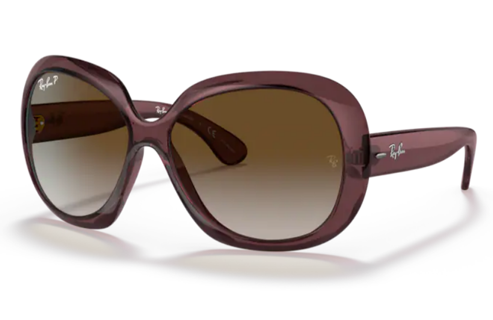 rayban jackie oh brown ladies sunglasses