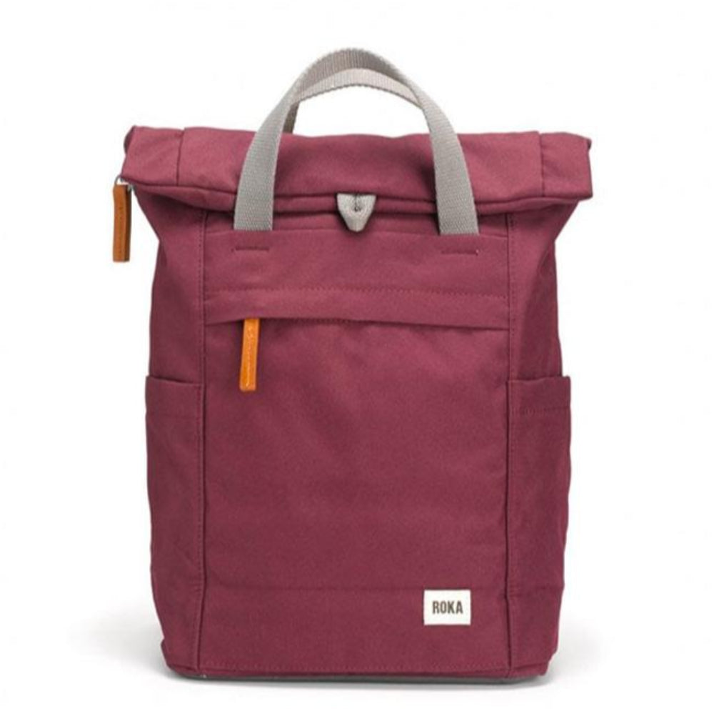 Roka bags  Sienna plum Roka Finchley A Sustainable Backpack