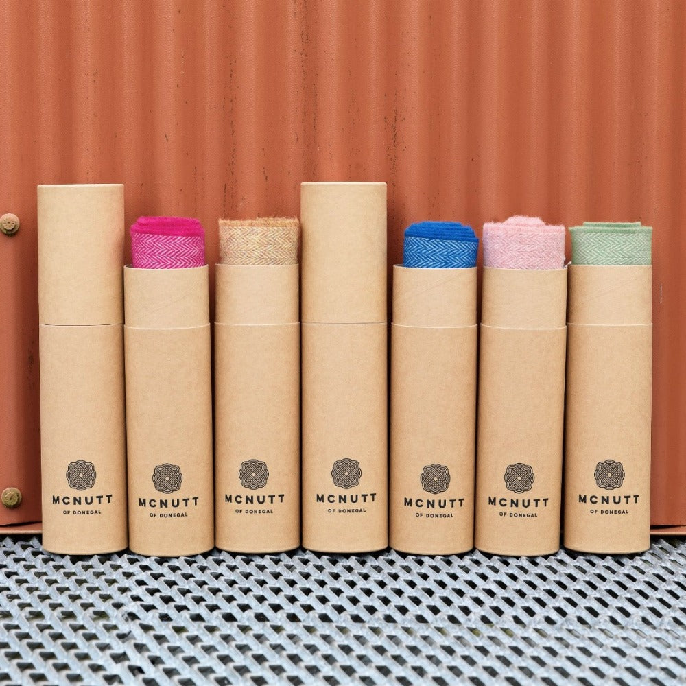 McNutt Scarf of Donegal - Lambswool Vegas Stripe box