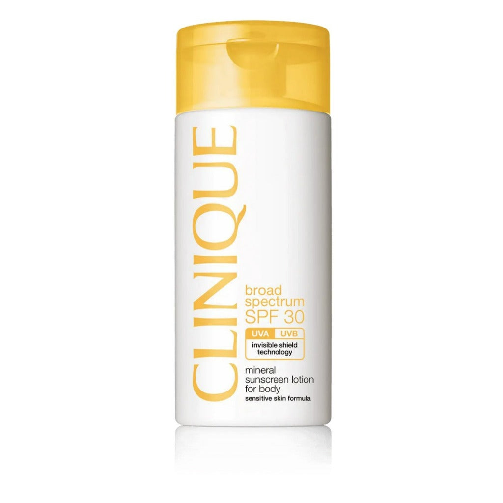 Clinique sunscreen summer sun broad spectrum UV protection SPF30 sunscreen suncream for body 125ml