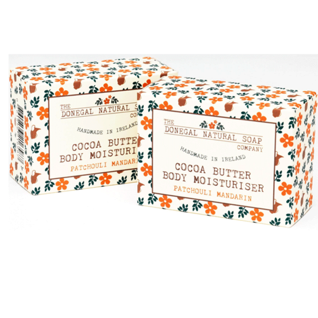 The Donegal Natural Soap Company shop irish Cocoa Butter Moisturiser - Pathouli & Mandarin