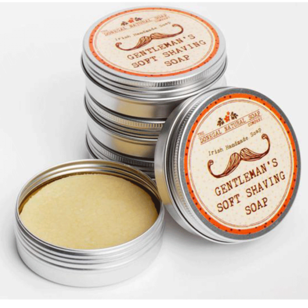 The Donegal Natural Soap Company shop irish Gentleman's Soft Shaving Soap