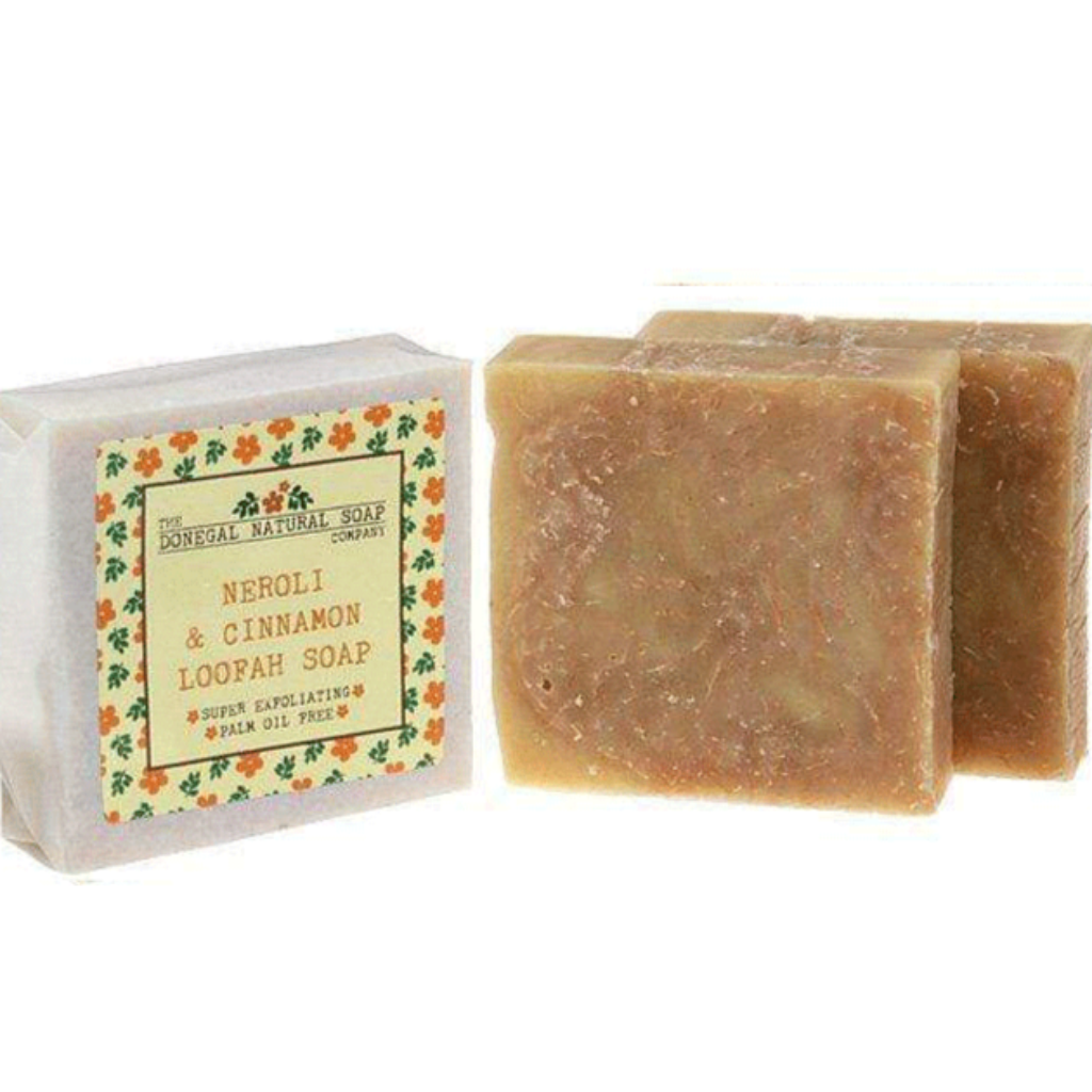 The Donegal Natural Soap Company shop irish Neroli & Cinnamon Loofah Soap