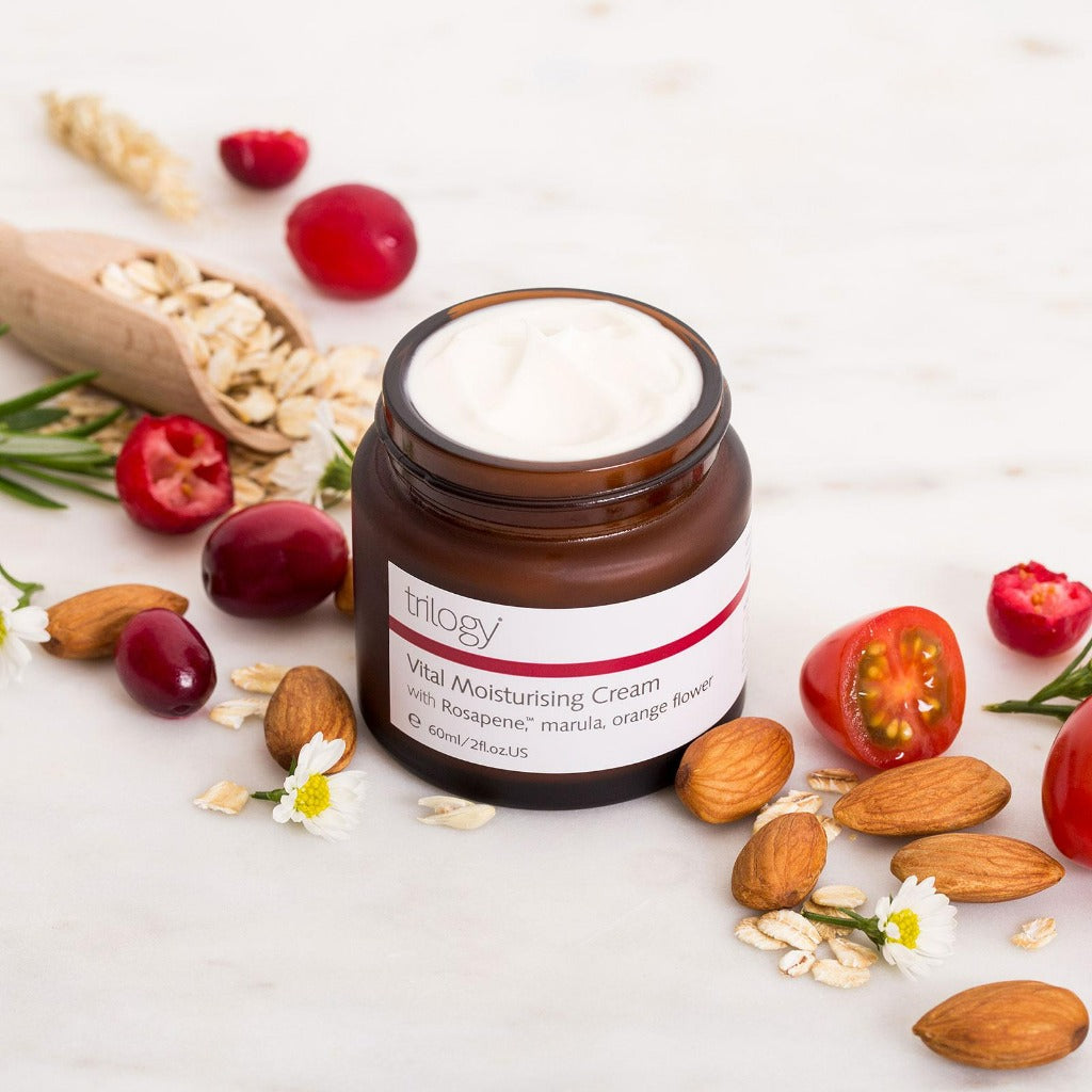 trilogy vital moisturising cream 60ml jar