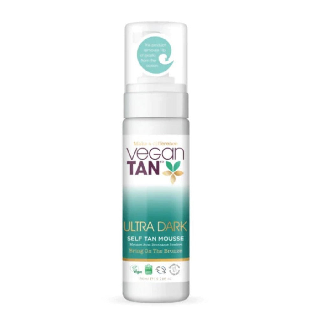 Vegan Tan Self Tan Mousse Irish Tan Vegan ultra dark tan