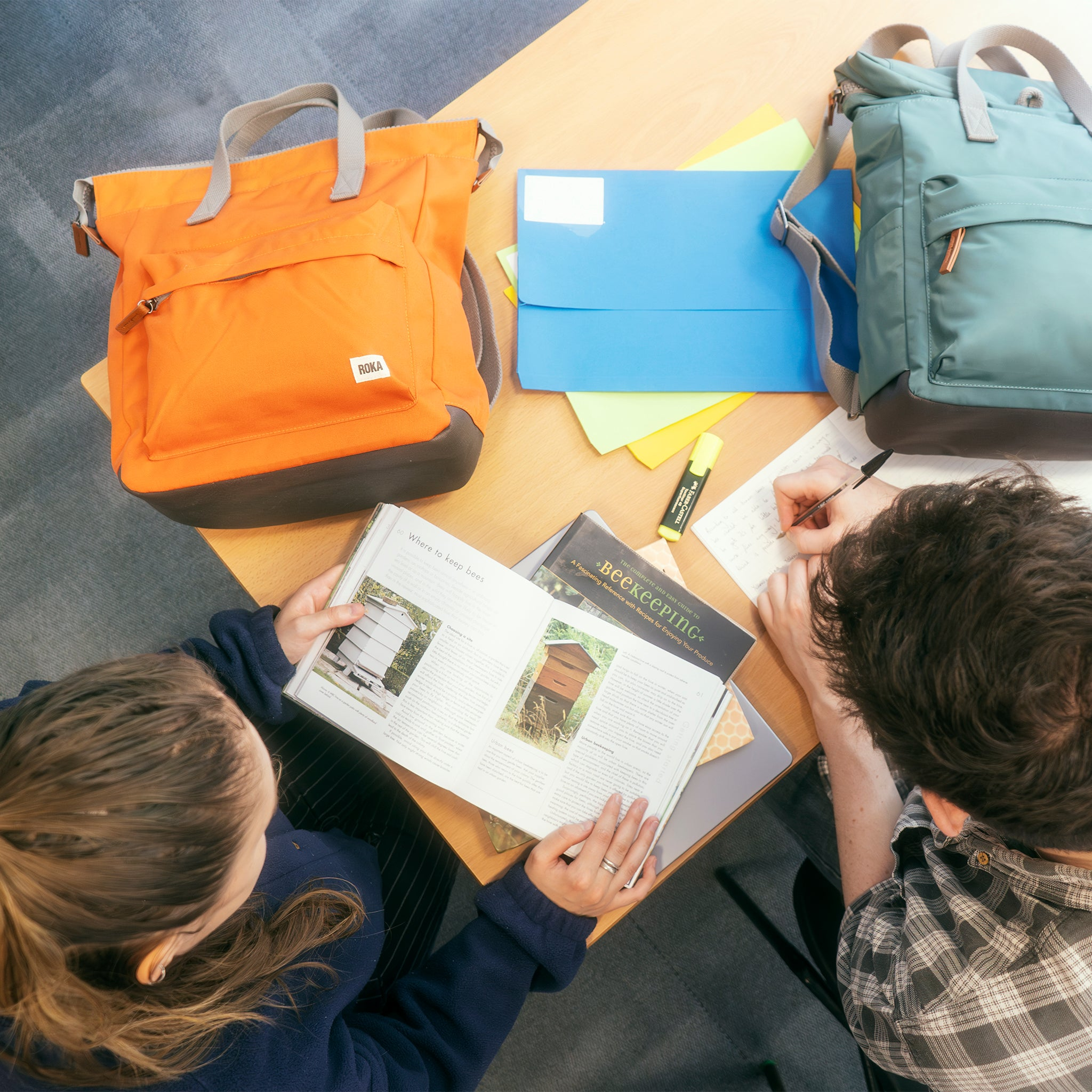 Roka Bags Backpack amoung university students