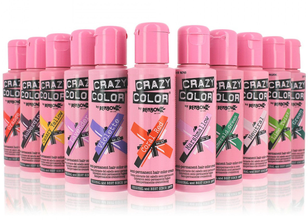 Crazy Color Hair Colour range