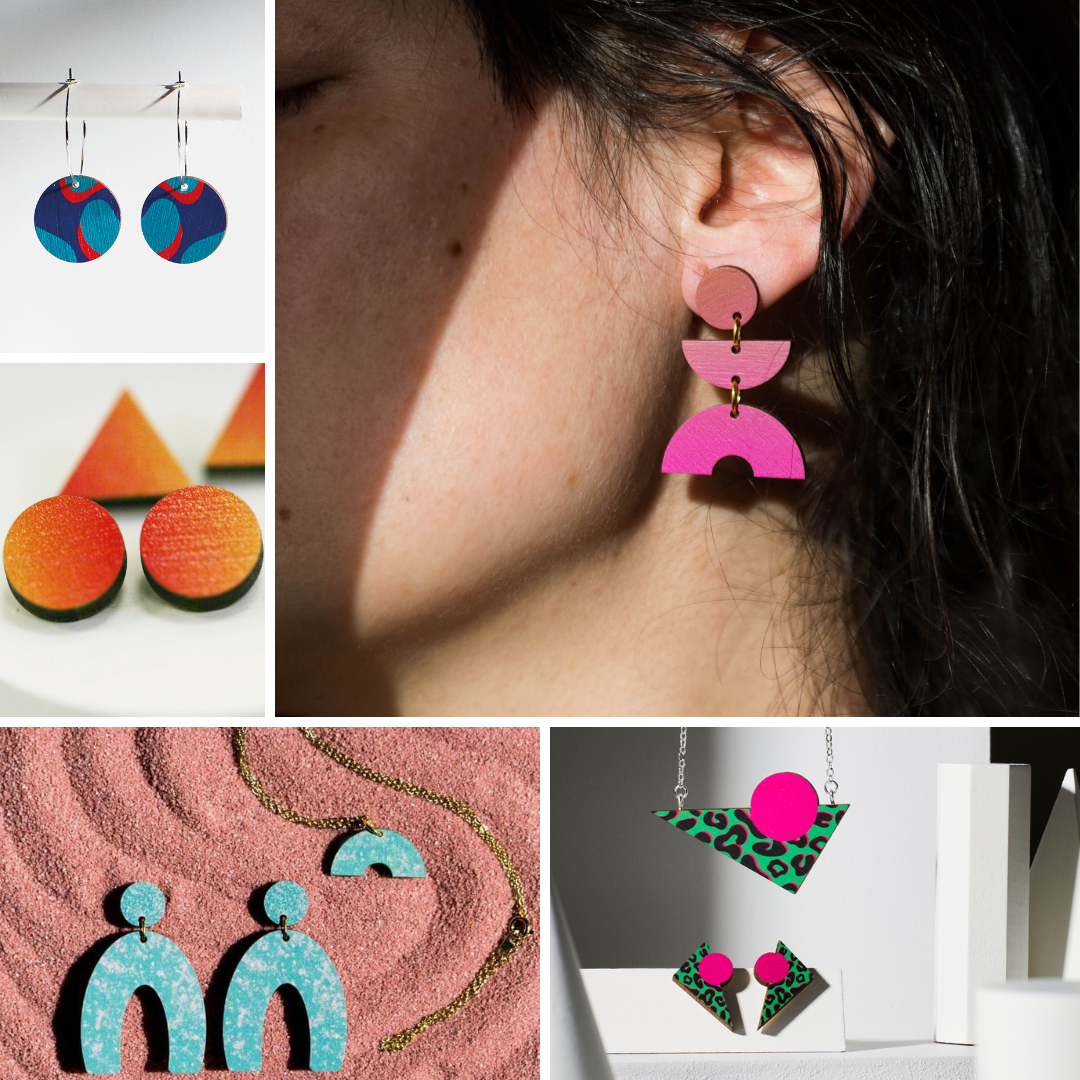 Ishbel Watson Abstract Unique Jewellery Earrings and Necklaces