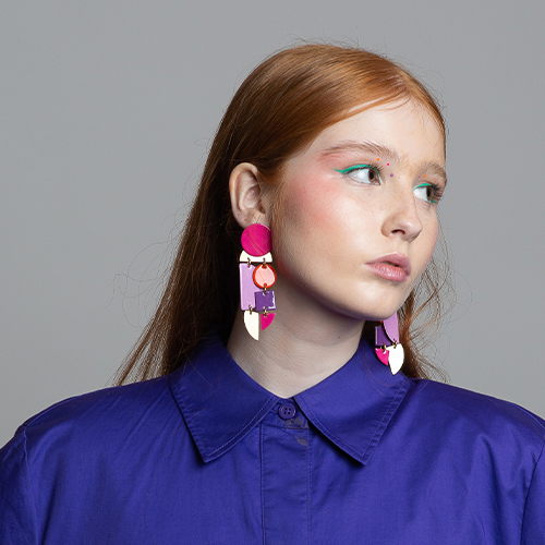 Sibilia Unique Abstract Earrings