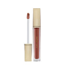 Estee Lauder lip gloss with applicator on a light gray background