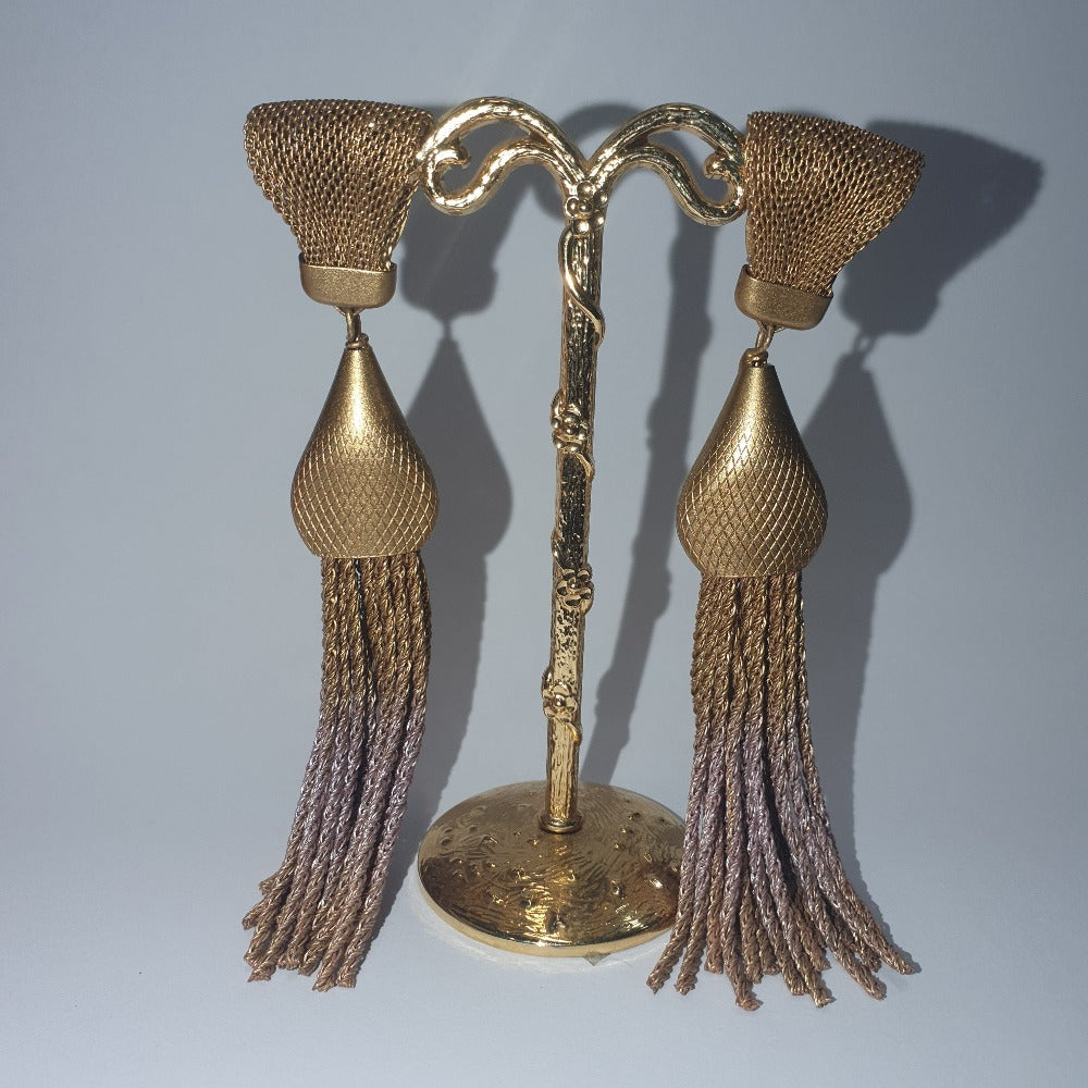 Tassel on sale earring caps