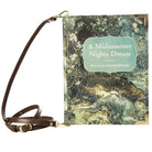 Book-shaped purse with 'A Midsummer Night's Dream' design on a white background