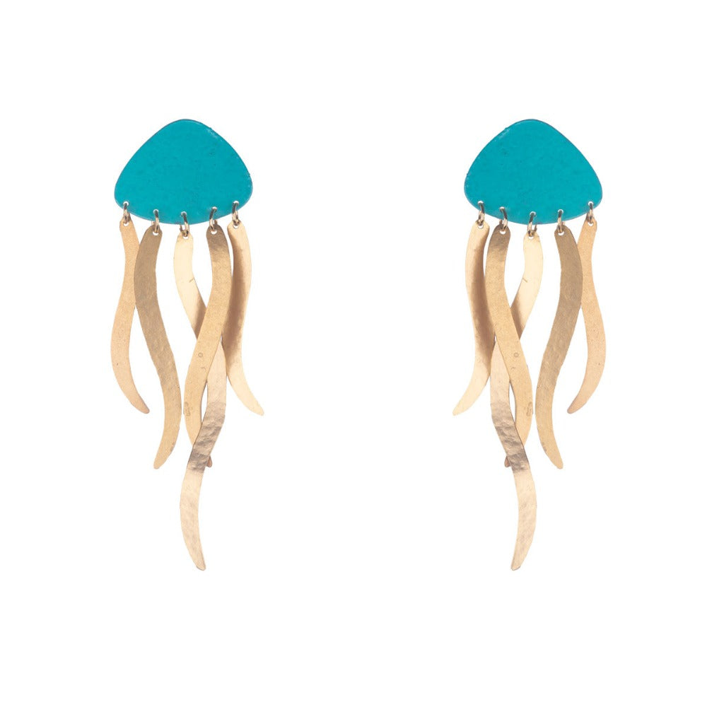 Fotini Liami - Blue & Gold Jellyfish 22e174