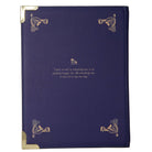 Book-shaped handbag with 'Sense and Sensibility' design on a white background