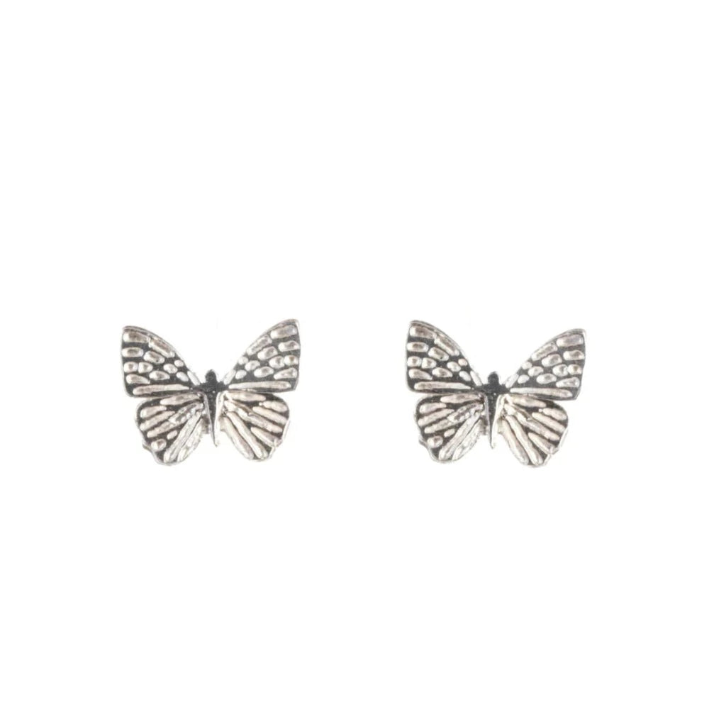 Amanda Coleman Handmade Mini Butterfly Stud Earrings