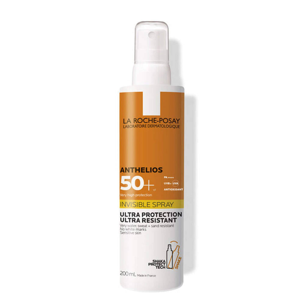 La Roche-Posay Anthelios Invisible Spray SPF 50+ on a white background