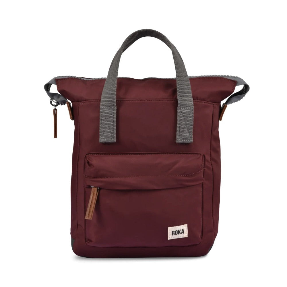 Roka Bantry B Sustainable Nylon Small Backpack port