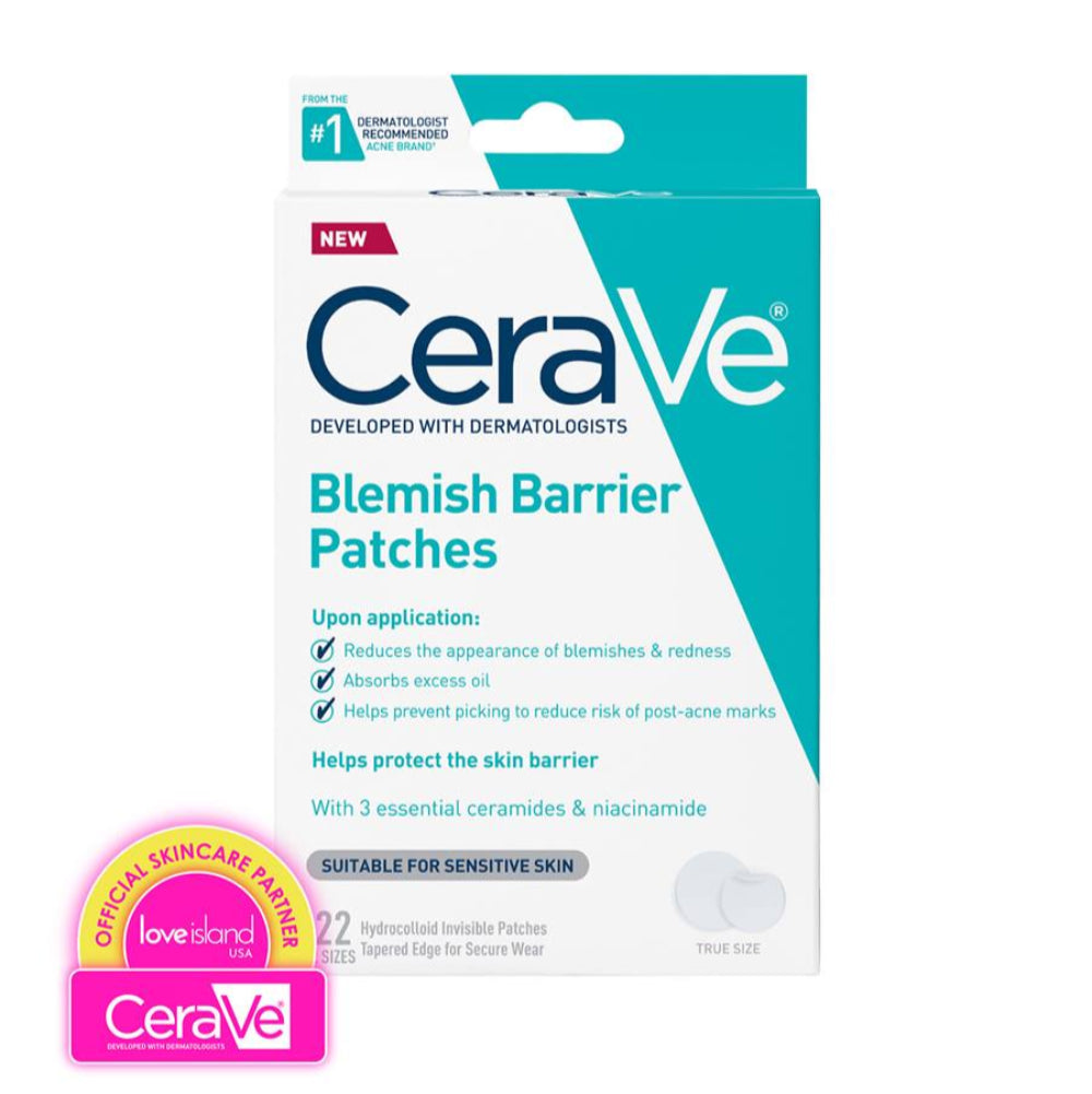 CeraVe blemish barrier patches packaging on a white background