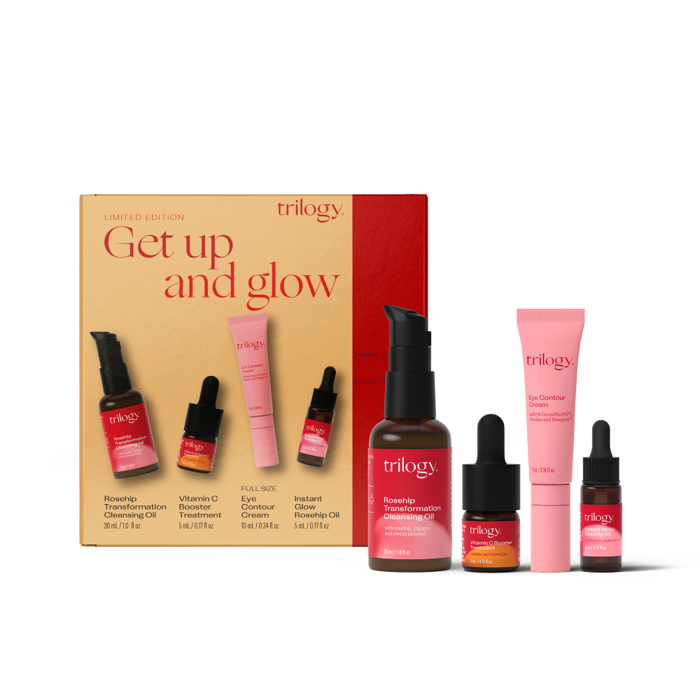 Trilogy Get Up and Glow Christmas Gift Set