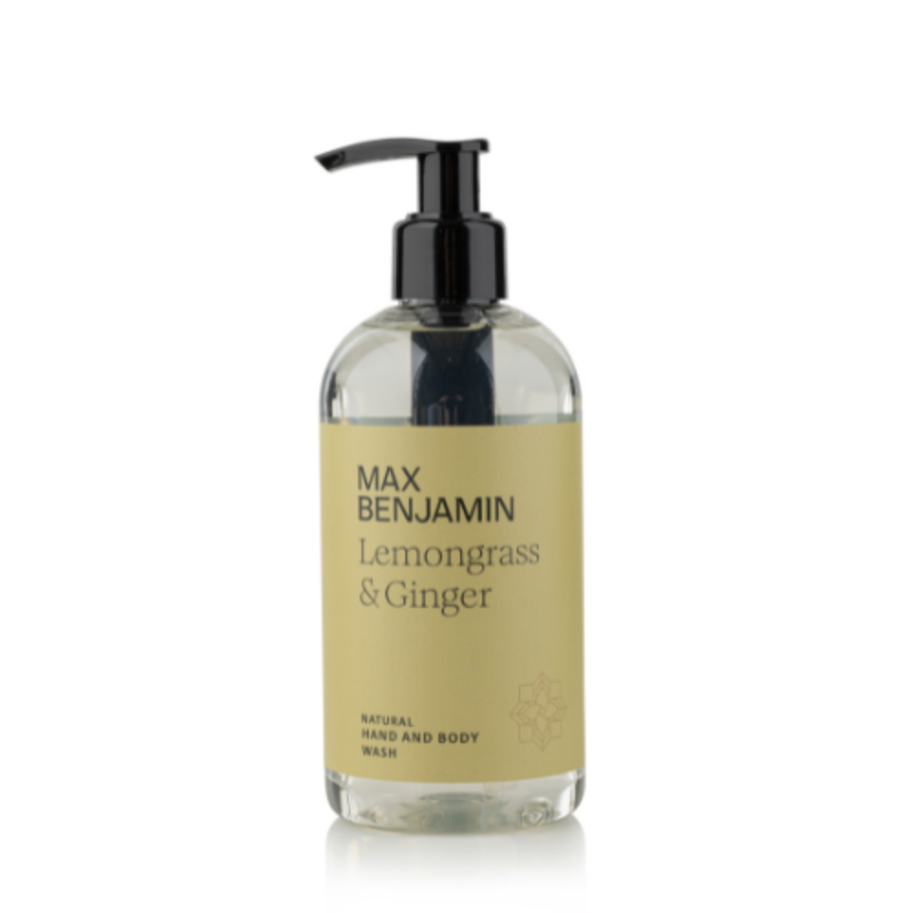 Max Benjamin Lemongrass & Ginger Natural Hand and Body Wash 300ml