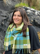 McNutt Scarf of Donegal - Lambswool Spring Plaid