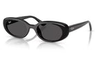 slim black rayban sunglasses