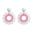 Toolally Sunflower Earrings pink