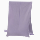Purple pillow on a white background