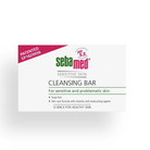 Sebamed cleansing bar packaging on a white background