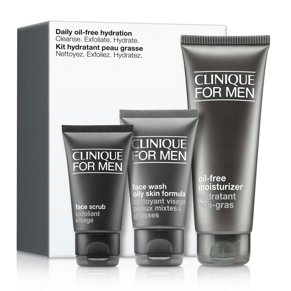 Clinique For Men Daily Oil-Free Hydration Gift Set 2024