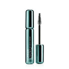 Clinique mascara with brush on a white background