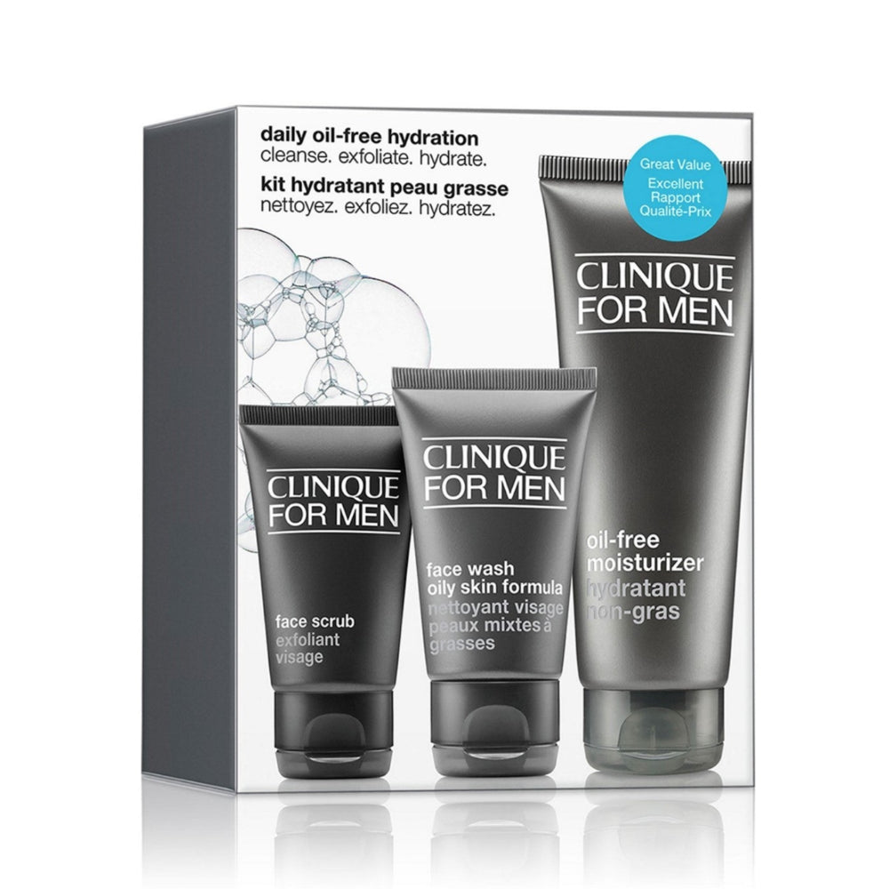 Clinique For Men Daily Oil-Free Hydration Gift Set 2024