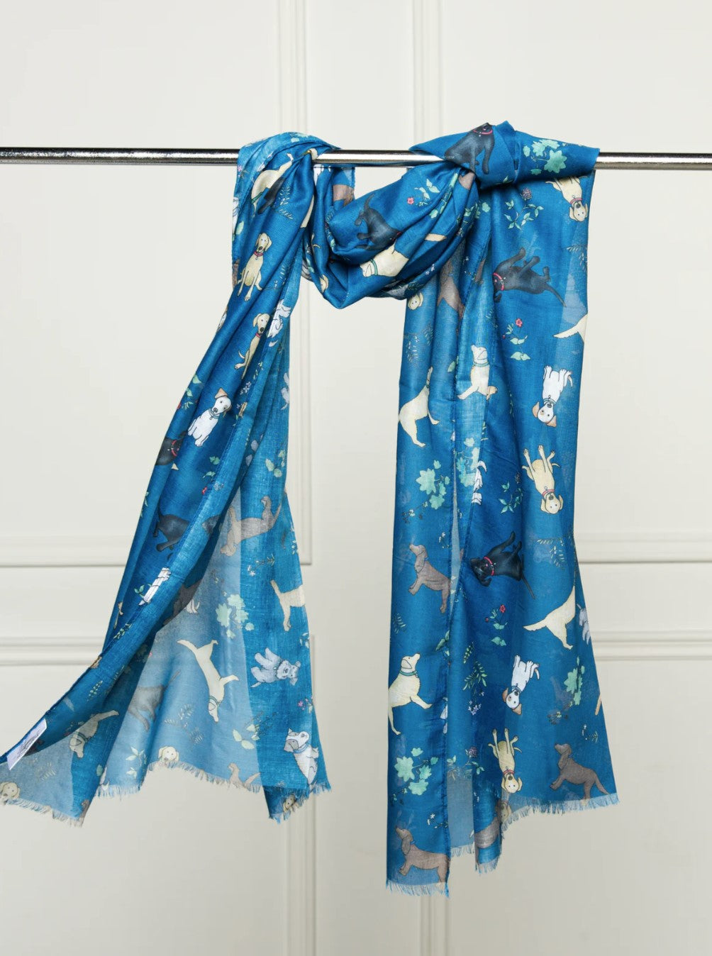 Art On Scarves - Recycled Scarves In A Bottle dogs