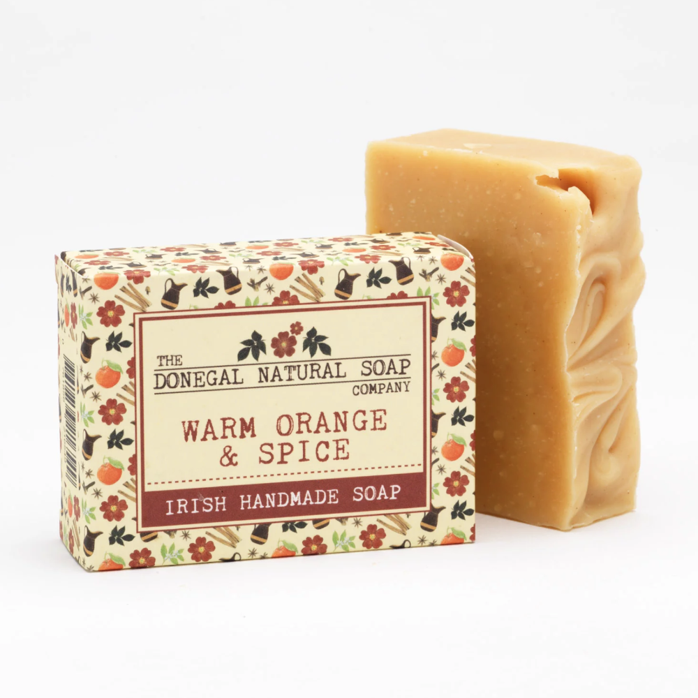 Donegal Natural Soap - Warm Orange & Spice 100g